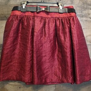 Charlotte Russe Skirts - Burgundy skirt Charlotte Russe Skirts - Burgundy skirt